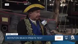 Mermaids taking over Pirate Fest in Boynton