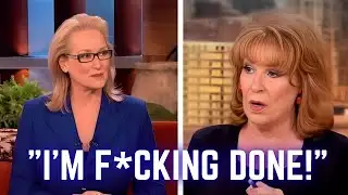 Meryl Streep SHUTS DOWN Joy Behar LIVE – The View Turns TENSE