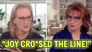 Meryl Streep SHUTS DOWN Joy Behar, Then Leaves The View Set