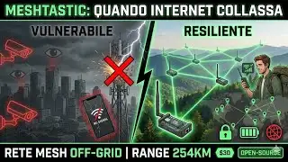 "Meshtastic: Comunicazioni Senza Internet, Censura o Controllo | Rete Mesh LoRa Off-Grid"