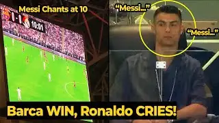 Messi chants erupt in Supercopa final as Ronaldo cries after Barca’s win over Real Madrid