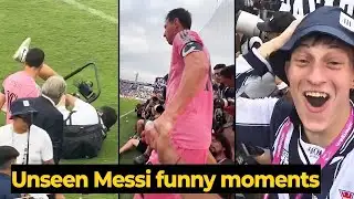 Messi’s funny moments vs Alianza Lima