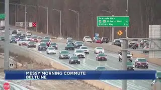 Messy morning commute Wednesday