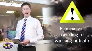 Met Office Yellow Weather Warning - An explanation