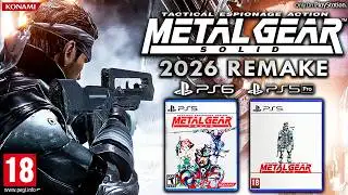 Metal Gear Solid REMAKE™ Konami’s Next MGS Project Just Leaked! New Statement & More!