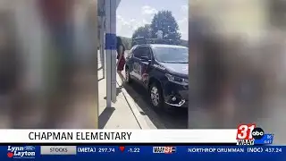 Meteorologist Grace Anello and StormTracker 31 visit Chapman Elementary School