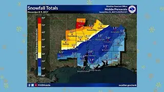 Meteorologist Nicholas Herboso take a quick look back at rare Dec. 8-9, 2017, snow event