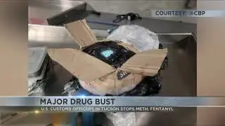 Meth and fentanyl recovered in major Tucson drug bust