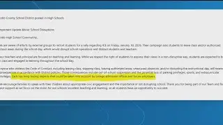 Metro Atlanta school district warns students of consequences of participating in ICE protest