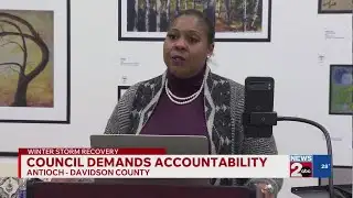 Metro Council members demand accountability following winter storm