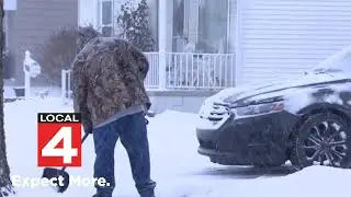 Metro Detroit residents navigate heavy snow, share winter weather experiences