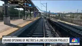 Metro opens A Line extension