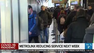 Metrolinx reducing service