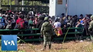 Mexican Authorities Find 250 Migrants Traveling Inside Trailer | VOA News