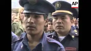 MEXICO: FIRE-FIGHTERS FINALLY EXTINGUISH FIRE AT FUEL STORAGE COMPLEX