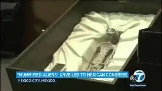 mexico unveiling nazca mummy