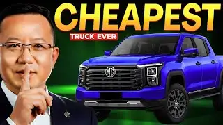 MG Just CRASHED the Truck Market – The CHEAPEST Pickup EVER Revealed!