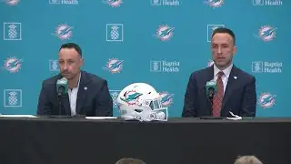 Miami Dolphins introduce new general manager, head coach