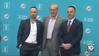 Miami Dolphins introduce new head coach, general manager