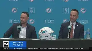 Miami Dolphins kick off new era after introducing new head coach, general manager