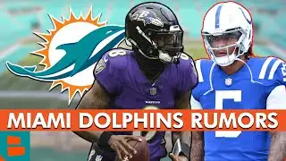 Miami Dolphins Rumors On Lamar Jackson, Anthony Richardson & QB Draft Targets | Q&A