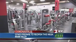 Miami Valley gyms prepare to reopen this week