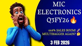 MIC Electronics Q3 Results 2026 | MIC Electronics Results Today | MIC Electronics Share Latest News