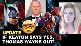 Michael Keaton The Flash UPDATE