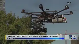 Michigan lawmaker proposes bill to regulate drone usage