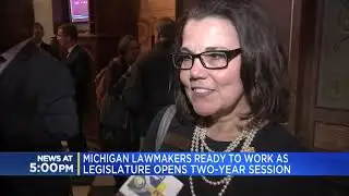 Michigan Lawmakers ready to work as legislature opens two-year session