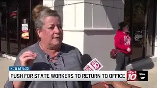 Michigan lawmakers want state employees back in the office