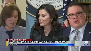 Michigan lawmakers working on new job creation package