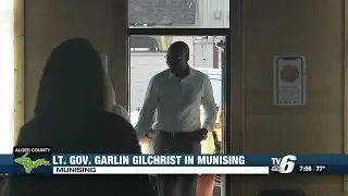 Michigan Lt. Governor Garlin Gilchrist visits Munising