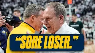 Michigan-MSU Rivalry continues after the final buzzer: Breaking down May & Izzo