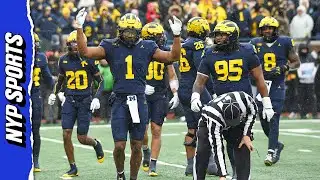 Michigan player head butts ref in Ohio State game