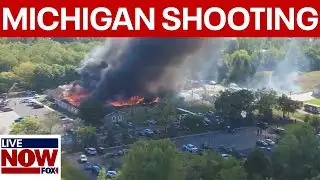 Michigan shooting: church on fire, multiple shot; gunman dead