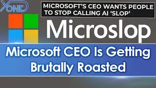 Microsoft CEO Brutally Mocked After Saying We Should Stop Calling AI "Slop"