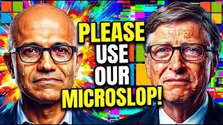Microsoft CEO is BEGGING You to Use MICROSLOP Copilot AI! | Clownfish TV