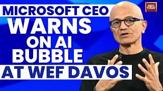 Microsoft CEO Satya Nadella at WEF Davos 2026 | FULL SPEECH | India Today