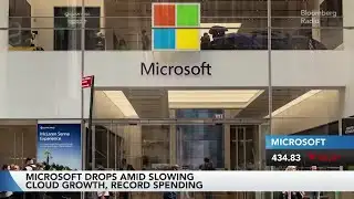 Microsoft Drops Most Since 2020