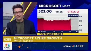 Microsoft earnings beat estimates, Azure revenue jumps 40%