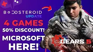 MICROSOFT GAMES! 50% DISCOUNT! | BOOSTEROID News Update