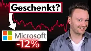 Microsoft stock crashes 12%: These are clear buying opportunities!