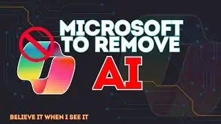 Microsoft to Remove AI in Windows 11