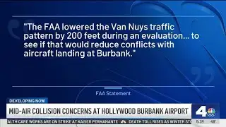 Mid-air collision concerns at Hollywood Burbank Airport