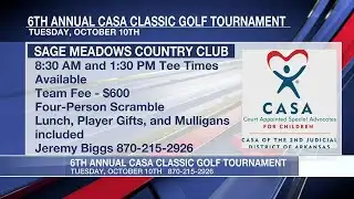 Midday Interview: 6th annual CASA Classic golf tournament