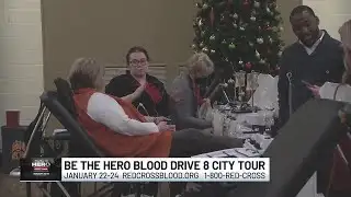 Midday Interview: Be the Hero Blood Drive