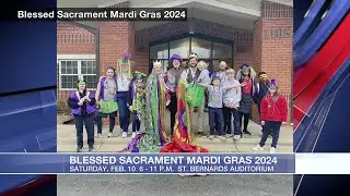 Midday Interview: Blessed Sacrament Mardi Gras 2024 fund raiser