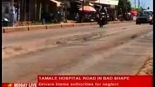 Midday Live - Tamale Hospital Road in Bad Shape - 29/10/2013