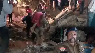 Midnight Horror in Udaipur: Truck Crashes into House, Trapping Elderly Woman